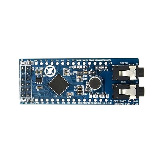 Voice Recognition Development Board LD3320 Chip Intelligent Control for STEM