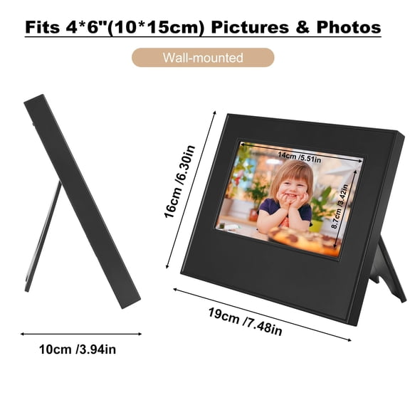 Voice Recordable Picture Frame 4 x 6 Inch Personalized Memory Keeper 30 Second Audio