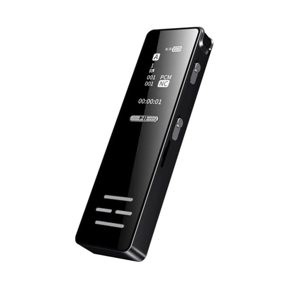 Voice Recorder 10 Meter Distance Digital Voice Activated Recording Portable Noise Reduction