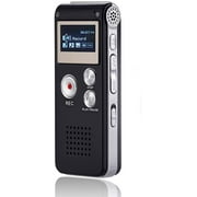 مسجل صوت 16 جيجابايت مسجل صوتي مع تشغيل للمحاضرات - صوت USB Dictaphone