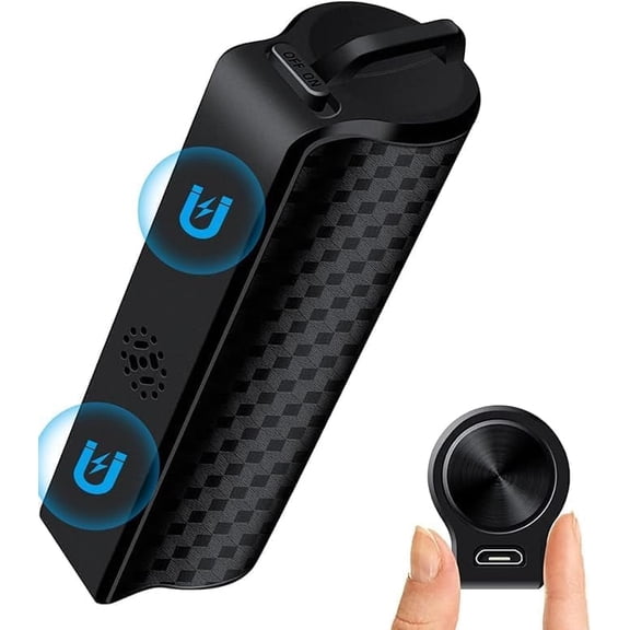 Voice Recorder, 64G Magnetic Voice Activated Audio Recorder with AI-Intelligent Triple Noise Reduction, 25 Days Continuous Recording Device, Digital Voice Recorder for Meetings/Interviews/Classroom