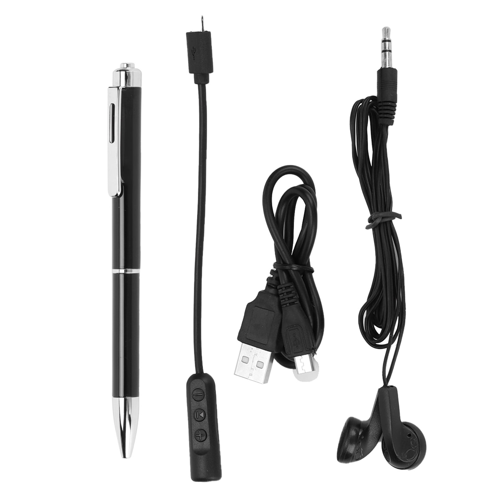 Voice Recorder Pen 16GB Noise Canceling Portable MP3 Player Digital