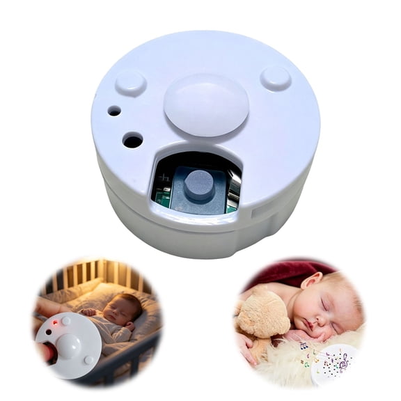 Voice Recorder for Stuffed Animals | Oimcto 30-Second Recordable Message Device with Playback for Plush Toys & Dolls