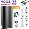 thumbnail image 1 of 16GB Voice Recorder, Mp3 Spy Magnetic Recording Device Hidden Voice Activated Mini Audio Recorder,HD Digital Voice Activated Recorder Magnetic Recorder Device for Meetings Interviews Classes Lectures, 1 of 8