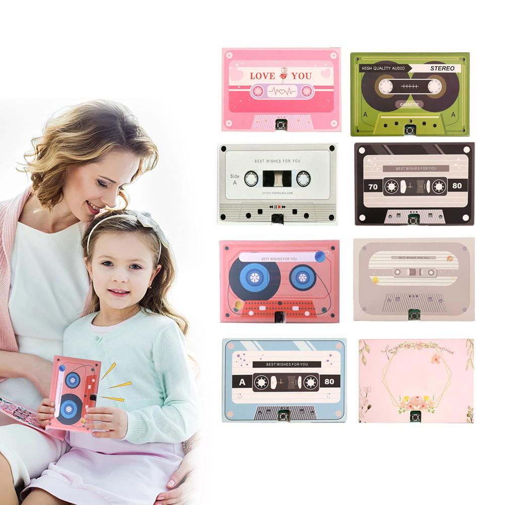Voice Recording Cassette Tape Gift,Valentine's Day Recordable Greeting ...