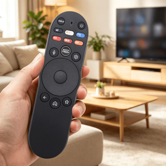 Voice Remote Control Replacement for Vi*zio Smart TV|Compatible with Vi*zio Smart TV 2015-2024 Models,Replacement Controller with Popular Channels
