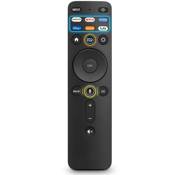 Voice Remote Control for Vizio-Smart-TV-Remote-Replacement XRT260 for Vizio D/P/M/V-Series Smart TVs