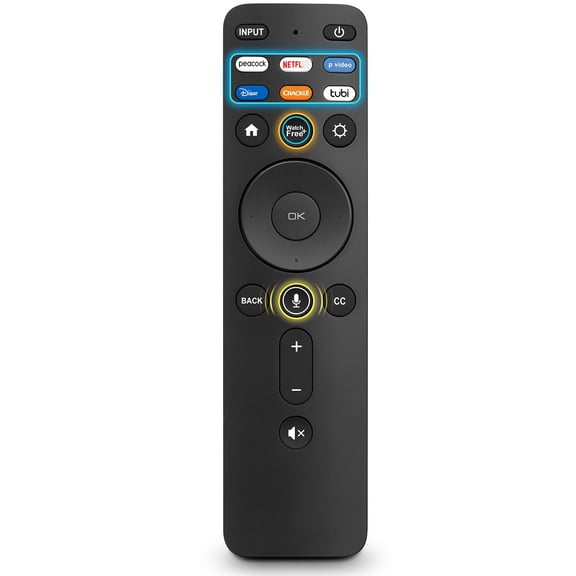 Voice Remote Control Compatible with Vizio-Smart-TV-Remote-Replacement XRT260 Compatible with Vizio D/P/M/V-Series Smart TVs