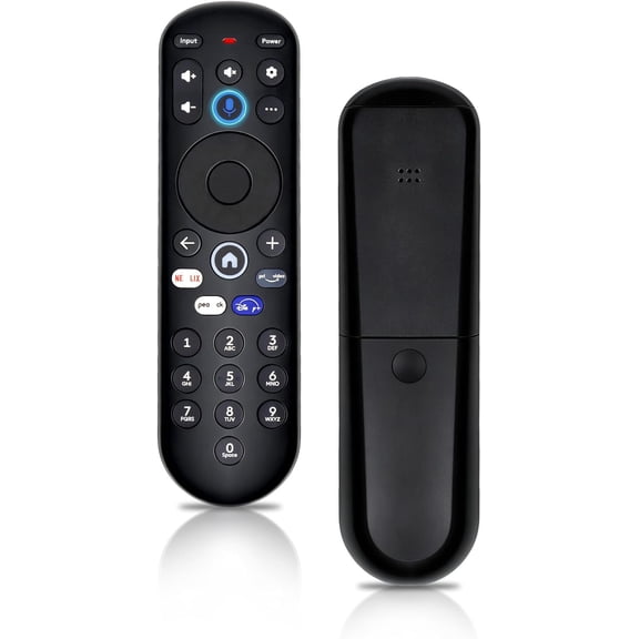 Voice Remote Replacement for Xumo TV and Xumo Stream Box, Compatible with Pioneer, Element, Hisense XClass Smart TVs, Built-in Voice Control, Dedicated Streaming Shortcut Keys