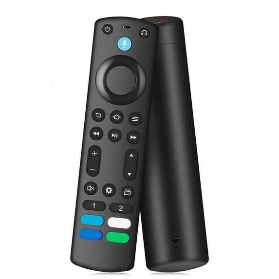 Voice Remote Replacement for Smart TV Stick 4K Max/4K, Lite, HD & TV Cube, Compatible with Hisense, Toshiba, Insignia, TCL, Pioneer & Omni TV