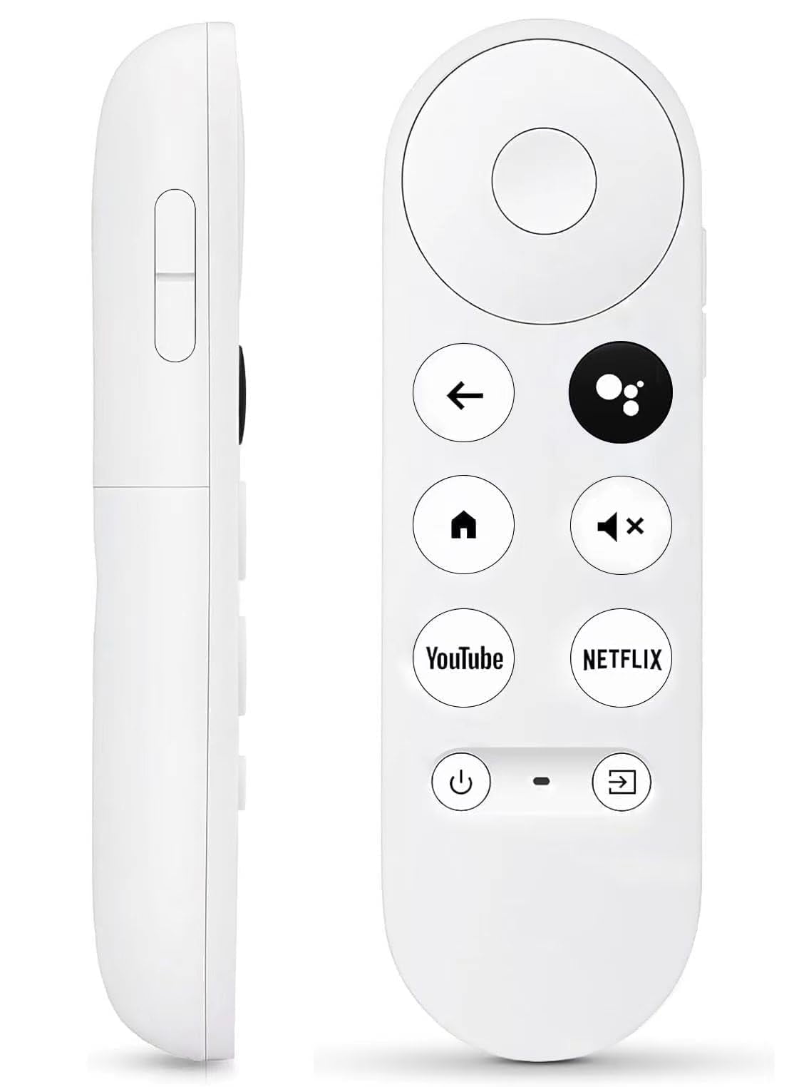 Voice Remote for Google Chromecast 4k Snow/HD TV, Replacement Remote Control for G9N9N, GA01920-US, GA01409-US, GA01923-US, GA01919-US