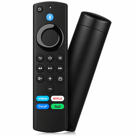 Voice Replacement Remote Control Compatible with AMZFire TV Stick, TV Cube, Stick Lite, HD, 4K & 4K Max, Select Smart TVs
