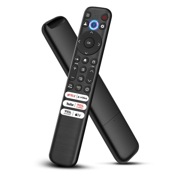 Replacement for TCL Google TV Remote, RC813 for Voice Replacement Control, for Android Mini-LED QLED 4K UHD Smart Television, with 6 Shortcut Buttons