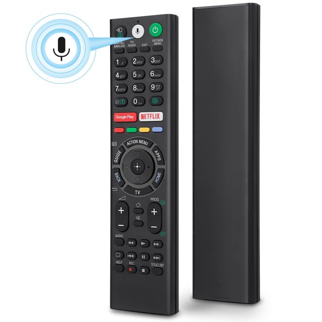 Voice Replacement Remote Control for SonyTVRemote，for SonyTVs and