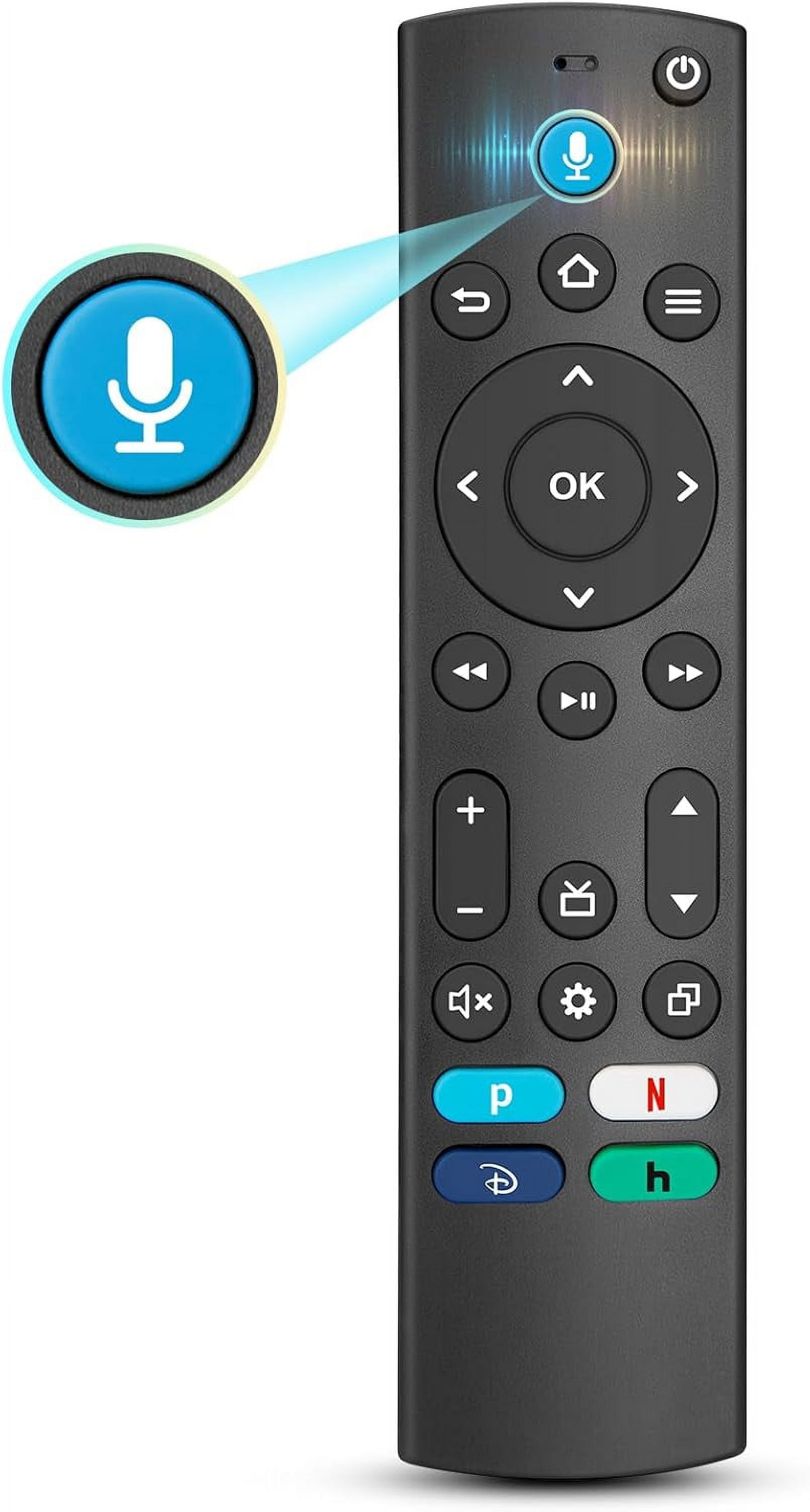 Telecomando Vocale Per Amazon Fire Stick TV – Ricambio Per Prime Stick 4K, Modello L5B83G, Nuovo