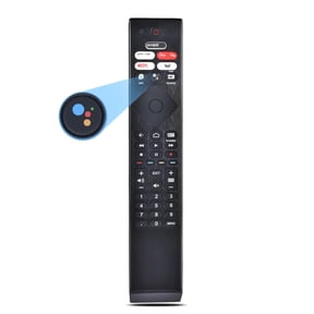 Voice Replacement Remote for Philips Smart TV Universal Control for 4K Ultra HD Android TVs with Google Assistant. Works with 43", 50", 55", 65", 75" Class 5704, 5504, 5604, 5806 Series