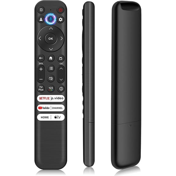 Voice Replacement Remote for TCL TV, RC813 Replacement Remote Compatible with TCL QM7 QM8 S5 S4 S3 Q7 Q6 Q5 Smart TVs 2017-2025