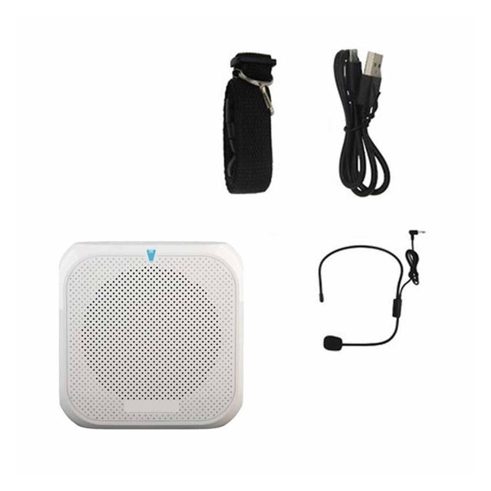 Voice Sound Audio Amplifier Bullhorn Megaphone Loudspeaker For Portable Loud Speaker With Wired Microphone Teacher ,Easy to Operate