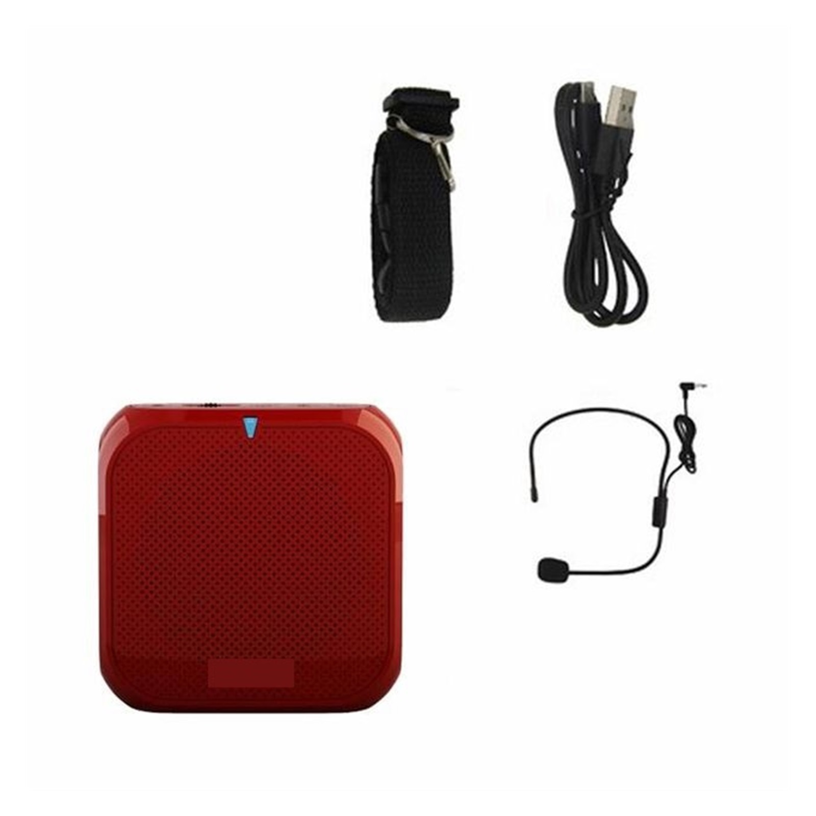Voice Sound Amplifier Bullhorn Megaphone Loudspeaker For Portable Loud Speaker With Wired Microphone Teacher ,Easy to Operate