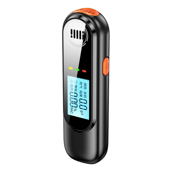 Voice alcohol tester air blowing intelligent digital display high sensitivity