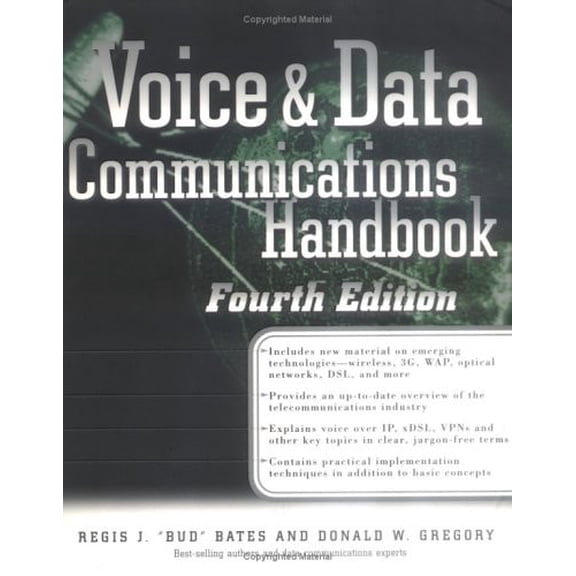 Pre-Owned Voice & Data Communications Handbook (Paperback) 0072131888 9780072131888