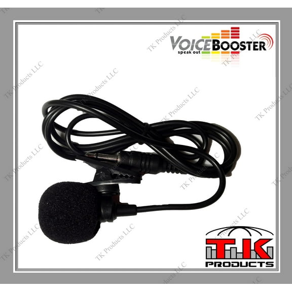 VoiceBooster Tie-Clip Microphone