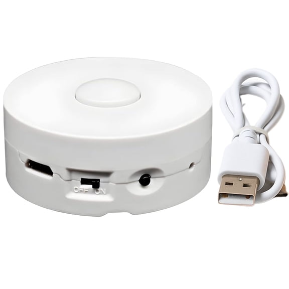 ⚪ Reditech Go™ Keepsake Voice Recorder Module – White USB Upload | Button Playback | Rechargeable | 4-Minute Audio Storage