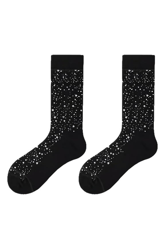 1 Pair Fluorescent Socks Creative Personalized Socks Sports Reflective Socks