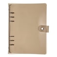 Voiceine 1 Pc Portable Looseleaf Home Safe Plastic Handbook Notebook