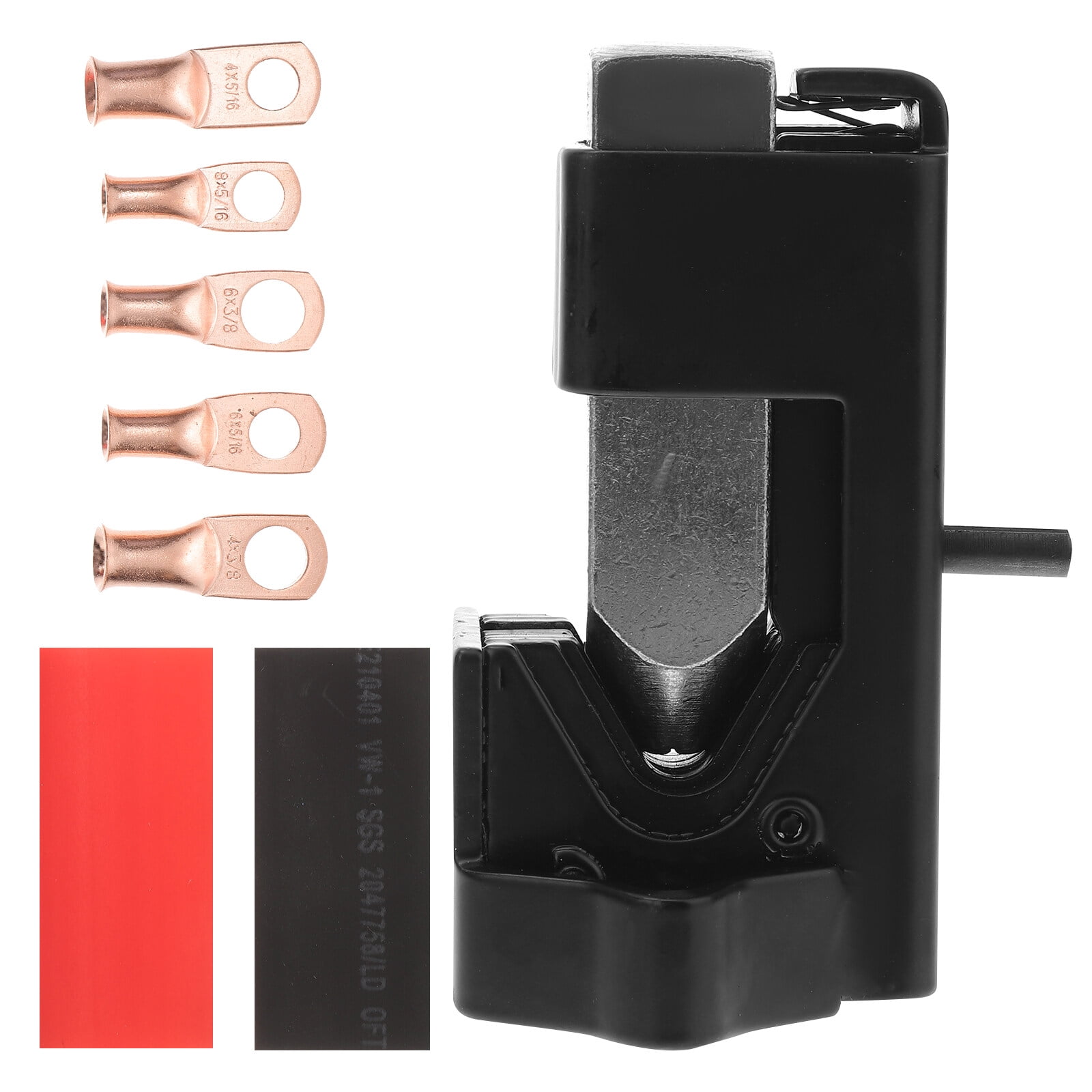 Voiceine 1 Set Battery Cable Crimping Tool Battery Terminal Crimper