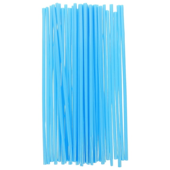 Voiceine 1 Set Bike Spoke Bike Wheel Spoke Reflector Universal Bike Skins Wraps Warning Strip Security Tape Wheel Decor for Motorbike Mountain Bike (Sky-blue)