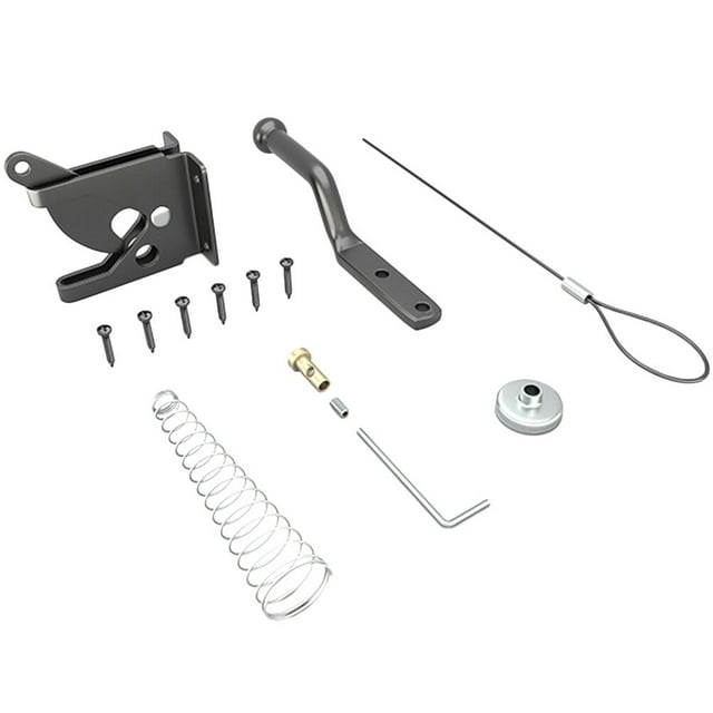 Voiceine 1 Set Gate Latch Chain Link Gate Latch Selflocking Gravity