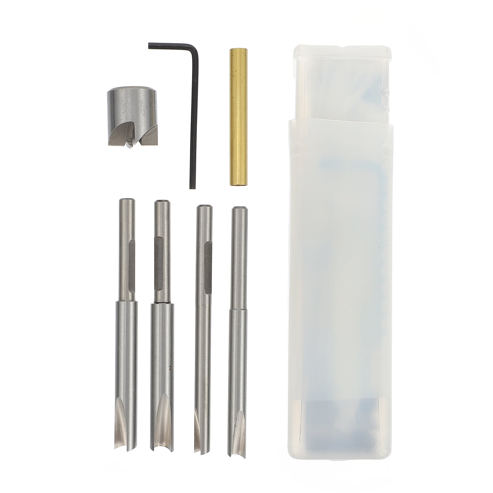 Voiceine 1 Set Highspeed Steel Pen Milling Cutter Singleedge Milling