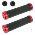 Voiceine 1 Set Mountain Bike Grips Bike Handlebar Grips Lock on Handle
