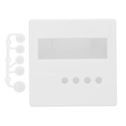Voiceine 1 Set of Thermostat Cover Instrument Electrical Box Thermostat Switch Box Small Controller Case Temperature Controller Box Digital Thermostat Switches Case