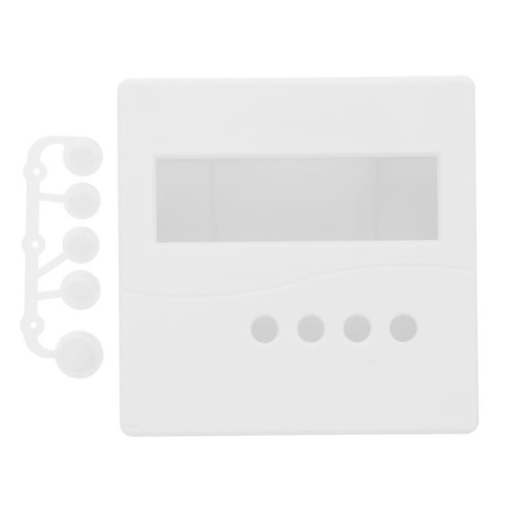 Voiceine 1 Set of Thermostat Cover Instrument Electrical Box Thermostat Switch Box Small Controller Case Temperature Controller Box Digital Thermostat Switches Case
