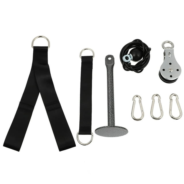 Voiceine 1 Set Tricep Pulling Rope Pull Down Cable Machine Attachment