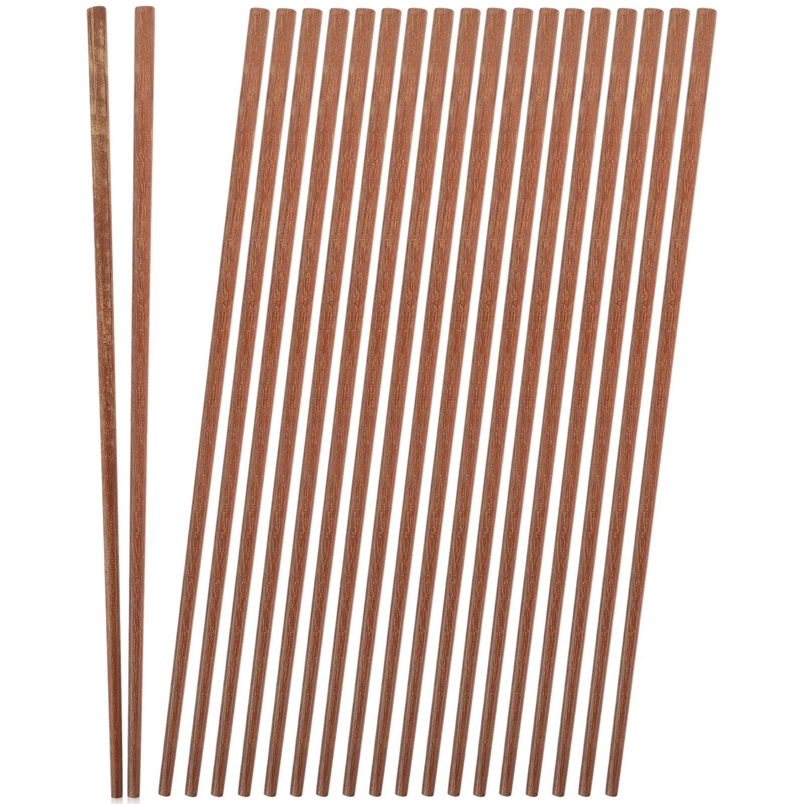 Voiceine 10 Pairs Frying Cooking Chopsticks Extra Long Wooden Kitchen