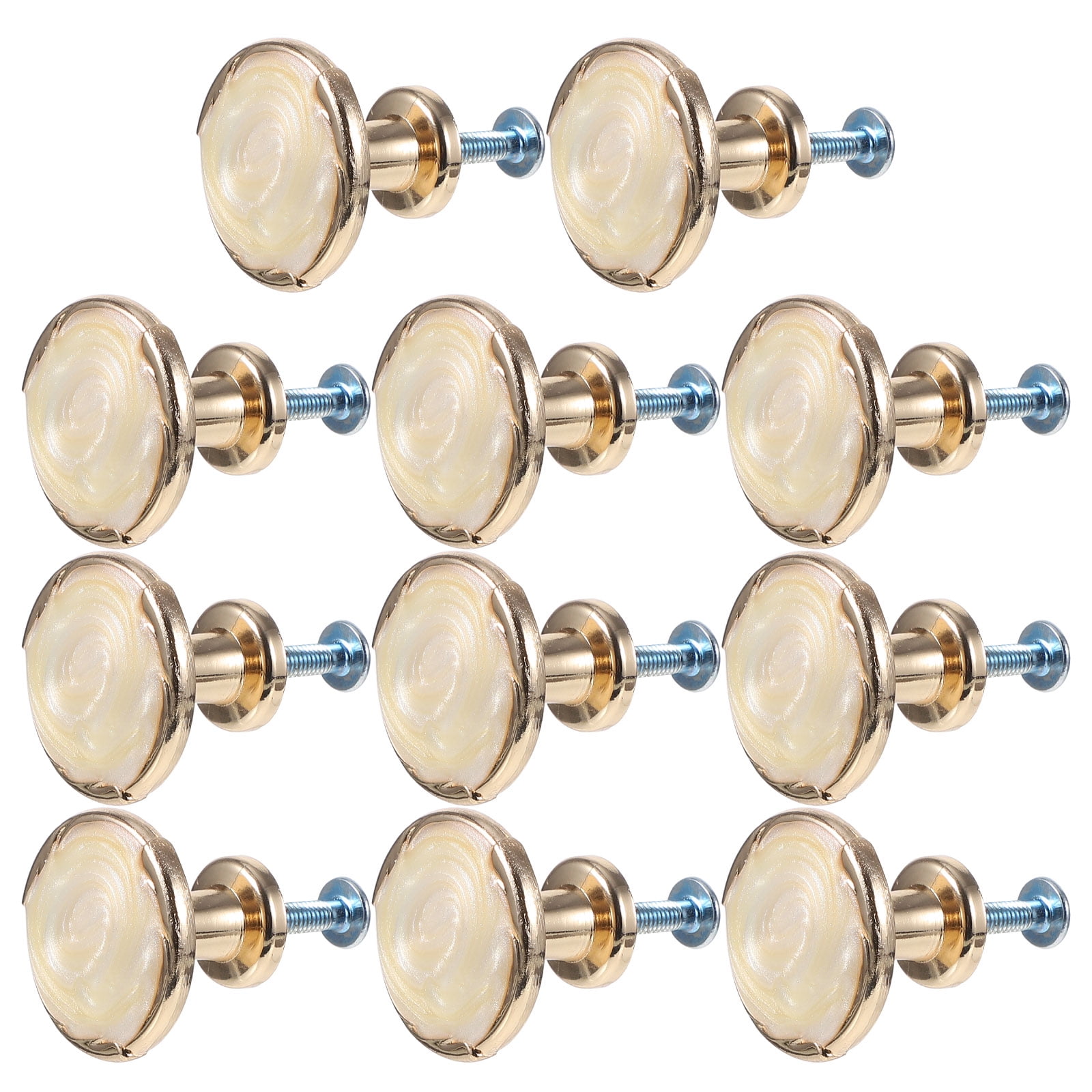 Voiceine 10 Sets Pull Handles Drawer Cupboard Door Knobs