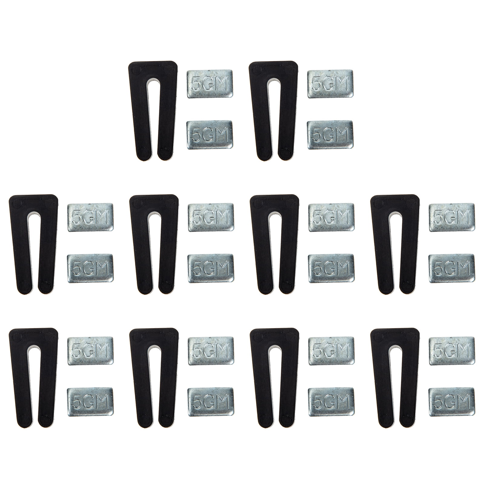 Voiceine 10 Sets Fan Balancing Clip Selfadhesive 5GM Weight Ceiling