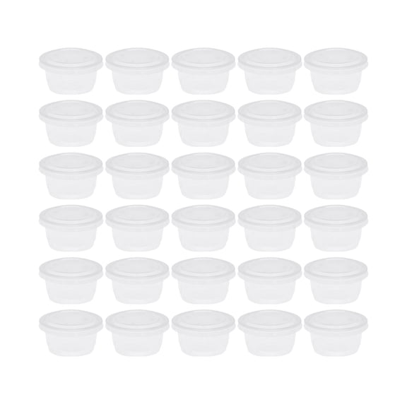 LOLIPPYY Transparent 90ml Disposable Yogurt Containers Stylish Design for Shots
