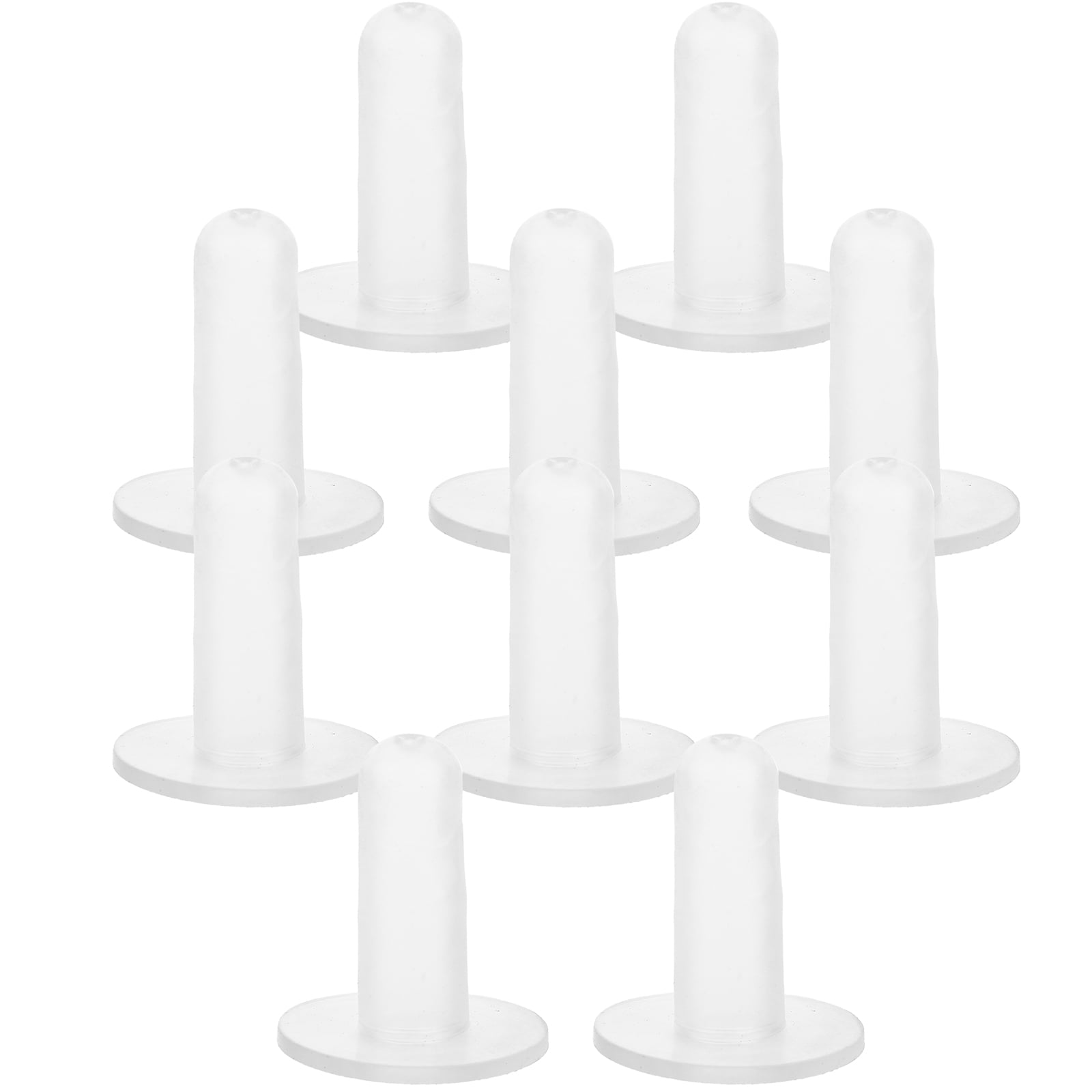 Voiceine 10Pcs Farm Lamb Rubber Pacifier Milk Drink Nipples Feed Bottle