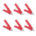 Voiceine 10pcs Alligator Clips Crocodile Clamp Safety Test Clip Banana