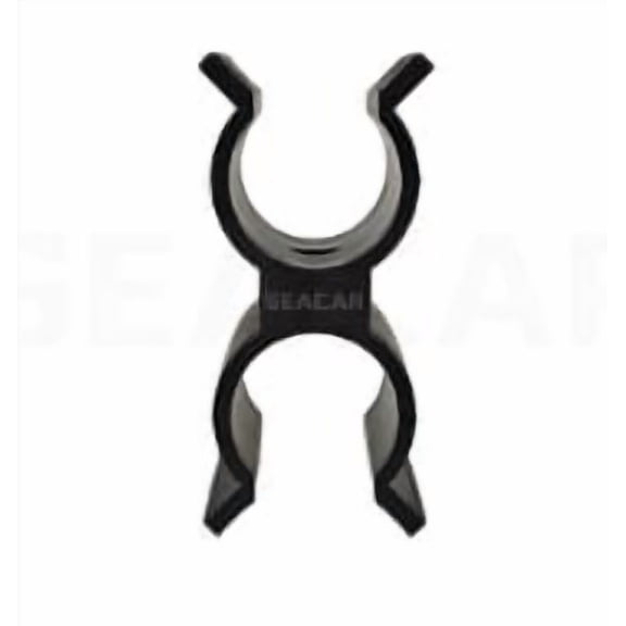Voiceine 10pcs Double Port Pipe Clamps Plastic Shelf Pole Connector Supermarket Shelf Link Fastener For Fence Panel Clamps Clips Accessories