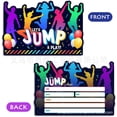 thumbnail image 1 of Voiceine 12 Sets Jump Birthday Party Invitation Cards With Envelopes Double Sided Party Invitation For Teens Boys Girls Kids Party Celebration Supplies, 1 of 10