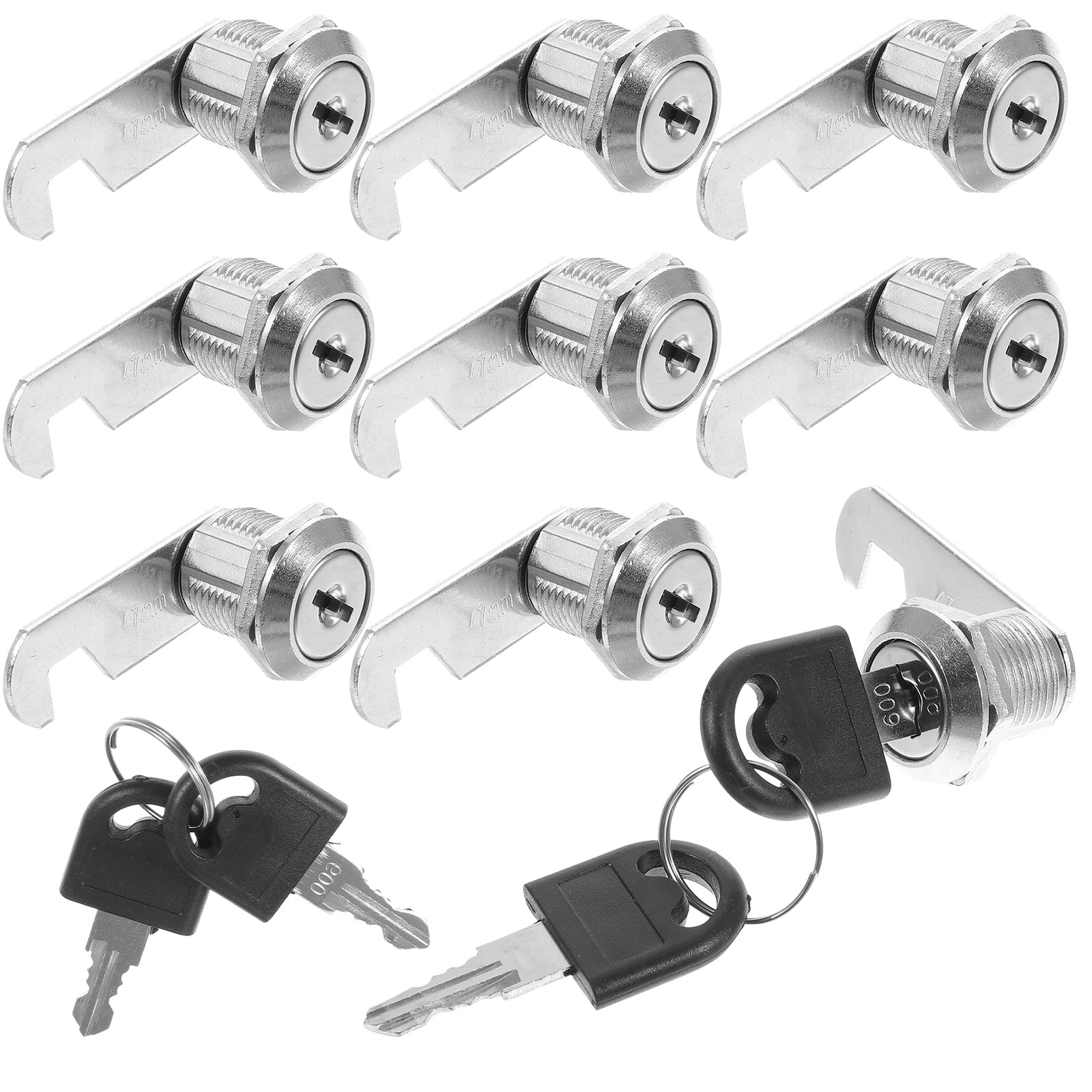 Voiceine 16 Sets Lock Cam Lock Cupboard Lock Secure Mailbox