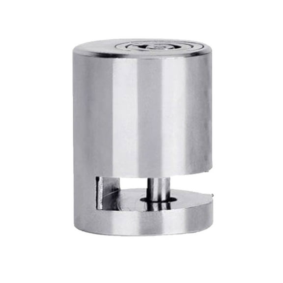 Voiceine 1Pc Alloy Steel Motorcycle Disc Brake Lock Anti-theft Wheel Disc Brake Lock Security Disc Lock 5.5mm Locking Pin for Motorbike Scooter Bike (Silver)