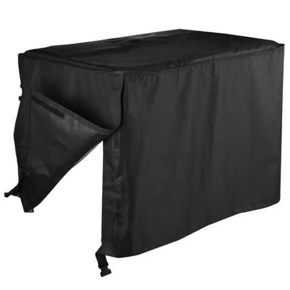 Voiceine 1Pc Waterproof Universal Generator Cover Rectangular Cover for Outdoor Garden Generator Protection Black (66 x 51 x 51 cm / 26 x 20 x 20 inch)