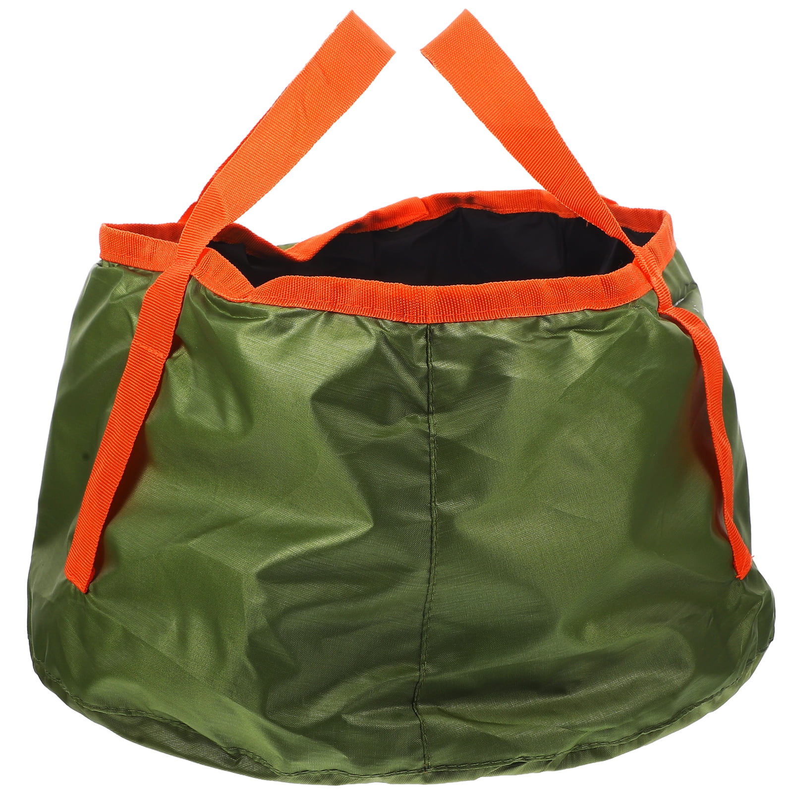 Voiceine 1pc Collapsible Camping Basin Travel Water Bucket Foldable