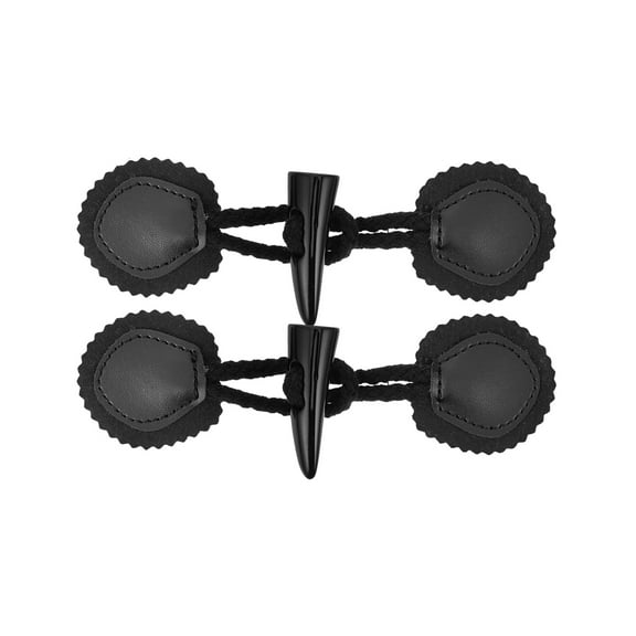 Voiceine 2 Pairs Resin Horn Toggle Closures For Coats And Jackets Diy Sewing Craft Projects Sweater Button Accessories Button For Cloth